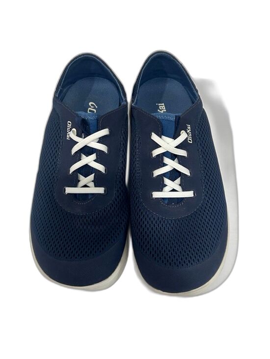 Olukal Men’s Moku Pae Trench Blue Size 8.5 Low Top Slip-On Casual Sneakers. main image 8